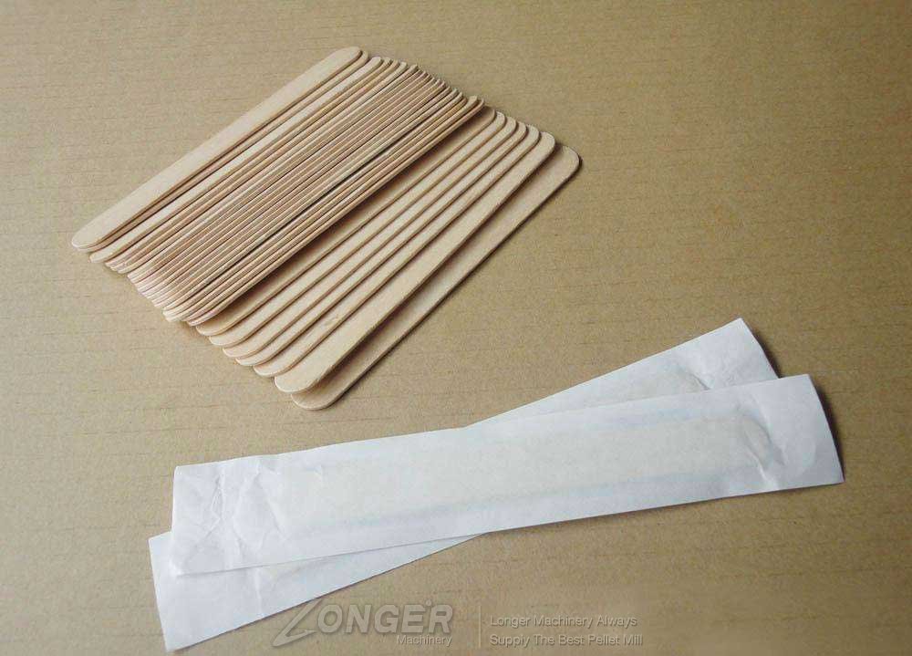 wood tongue depressor machine