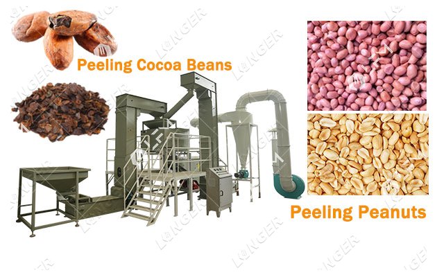 Peanut Cocoa Peeling Machine