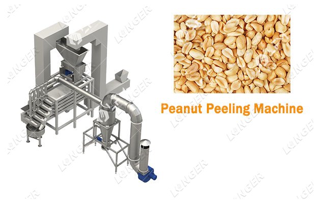 Peanut Peeling Separating Machine
